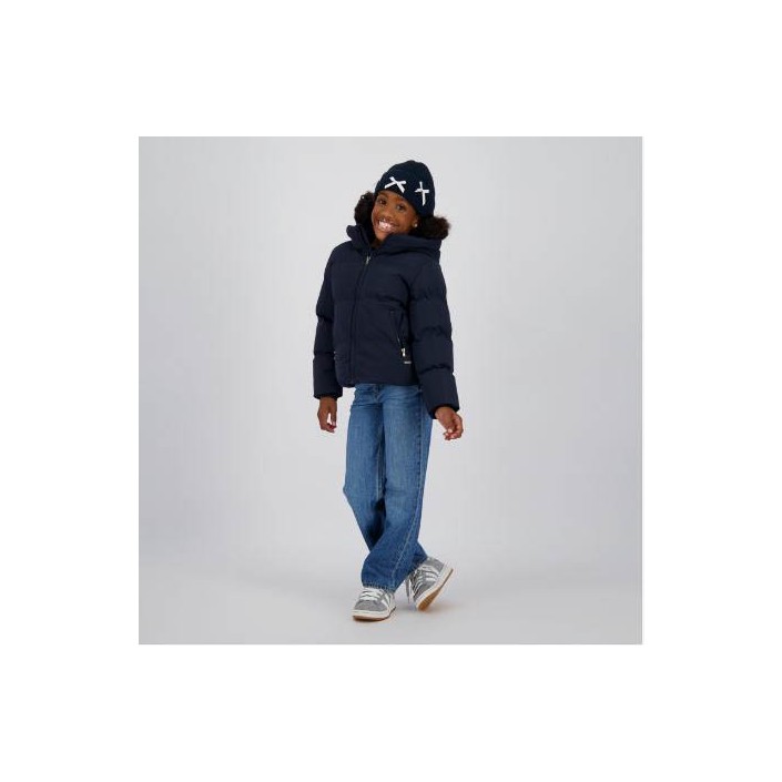 Vingino Tezia Jacket outdoor dark blue | Freewear Tezia Jacket outdoor - www.freewear.nl - Freewear