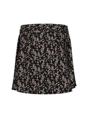 No Way Monday Ki Skirt bloemetje black | Freewear Ki Skirt bloemetje - www.freewear.nl - Freewear