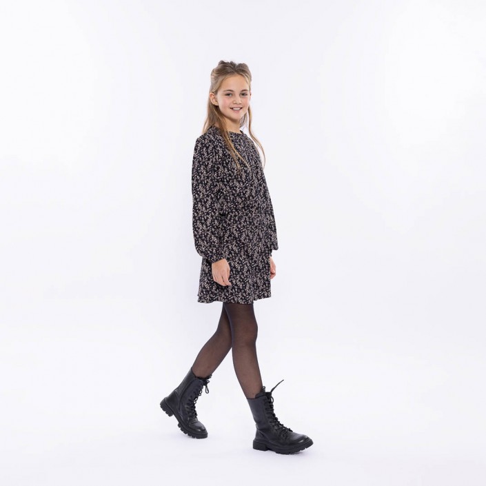 No Way Monday Ki Skirt bloemetje black | Freewear Ki Skirt bloemetje - www.freewear.nl - Freewear