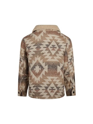 Koko Noko Ki Shirt print ls beige | Freewear Ki Shirt print ls - www.freewear.nl - Freewear