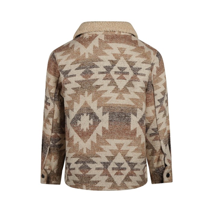 Koko Noko Ki Shirt print ls beige | Freewear Ki Shirt print ls - www.freewear.nl - Freewear