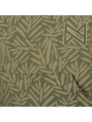 Koko Noko Ki Sweater with hood army green | Freewear Ki Sweater with hood - www.freewear.nl - Freewear