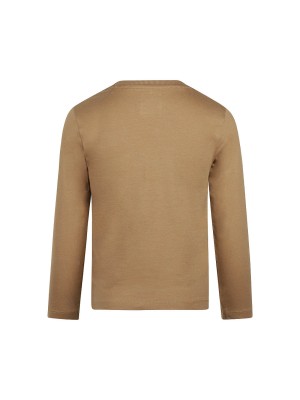 Koko Noko Ki T-shirt ls dark sand | Freewear Ki T-shirt ls - www.freewear.nl - Freewear