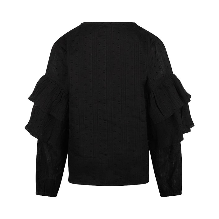 No Way Monday Ki Blouse ls black | Freewear Ki Blouse ls - www.freewear.nl - Freewear
