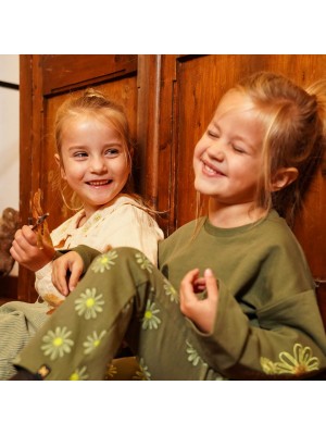 Koko Noko Ki Legging flared army green | Freewear Ki Legging flared - www.freewear.nl - Freewear