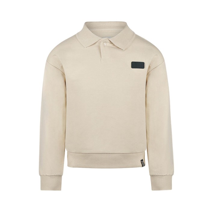 Koko Noko Ki Polo Sweater off white | Freewear Ki Polo Sweater - www.freewear.nl - Freewear