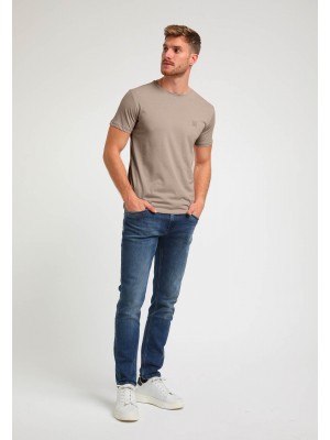 Gabbiano T-shirt Baze taupe | Freewear T-shirt Baze - www.freewear.nl - Freewear
