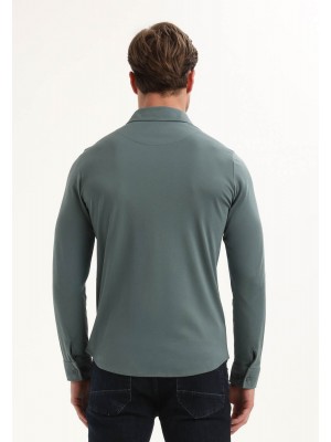 Gabbiano Premium Overhemd Teal Blue | Freewear Premium Overhemd - www.freewear.nl - Freewear