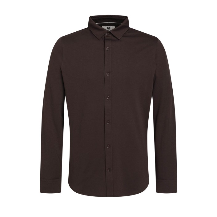 Gabbiano Premium Overhemd Oak Brown | Freewear Premium Overhemd - www.freewear.nl - Freewear