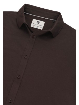 Gabbiano Premium Overhemd Oak Brown | Freewear Premium Overhemd - www.freewear.nl - Freewear