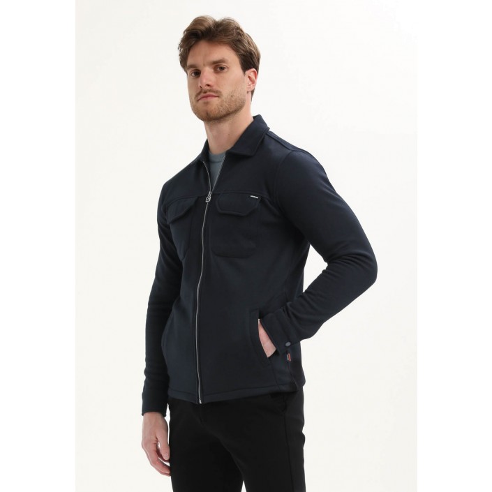 Gabbiano Vest Navy | Freewear Vest - www.freewear.nl - Freewear