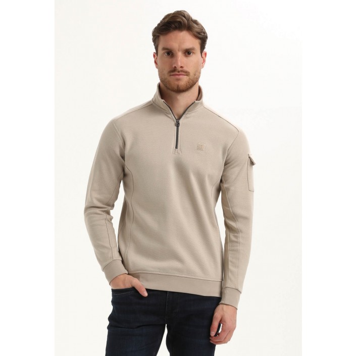 Gabbiano Sweaters taupe | Freewear Sweaters - www.freewear.nl - Freewear