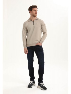 Gabbiano Sweaters taupe | Freewear Sweaters - www.freewear.nl - Freewear