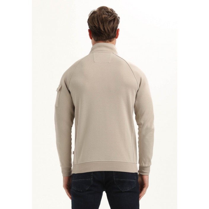 Gabbiano Sweaters taupe | Freewear Sweaters - www.freewear.nl - Freewear