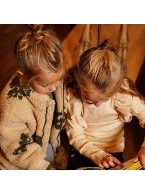Koko Noko Ki Jacket Teddy off white | Freewear Ki Jacket Teddy - www.freewear.nl - Freewear