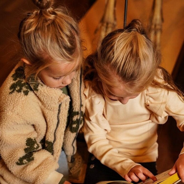 Koko Noko Ki Jacket Teddy off white | Freewear Ki Jacket Teddy - www.freewear.nl - Freewear