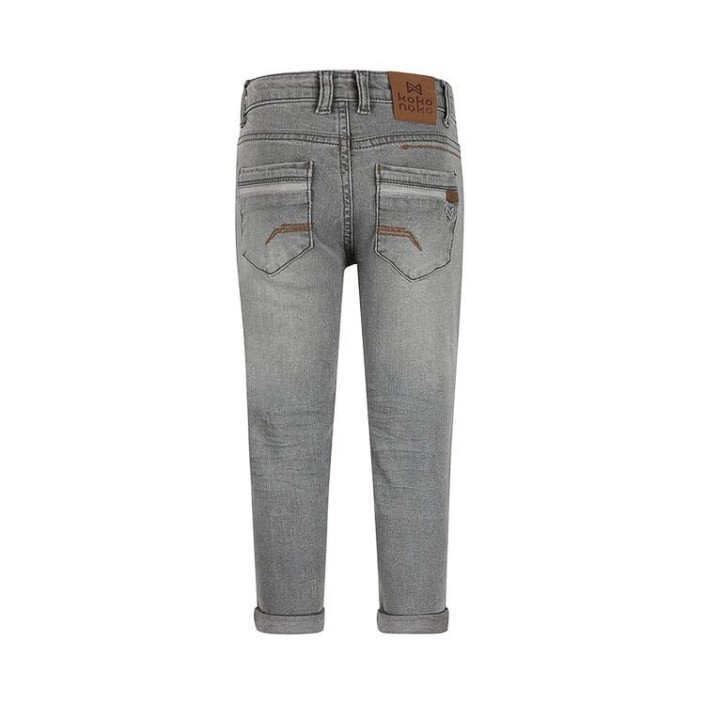 Koko Noko Ki Jeans loose fit dark grey jeans | Freewear Ki Jeans loose fit - www.freewear.nl - Freewear
