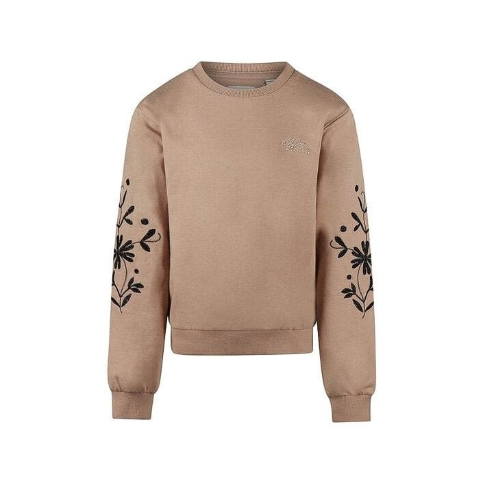 No Way Monday Ki Sweater taupe | Freewear Ki Sweater - www.freewear.nl - Freewear