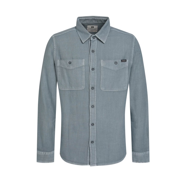 Gabbiano Overhemd ls Teal Blue | Freewear Overhemd ls - www.freewear.nl - Freewear