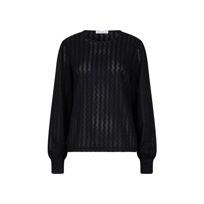 Lofty Manner Top Lena black | Freewear Top Lena - www.freewear.nl - Freewear