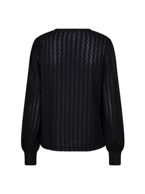 Lofty Manner Top Lena black | Freewear Top Lena - www.freewear.nl - Freewear