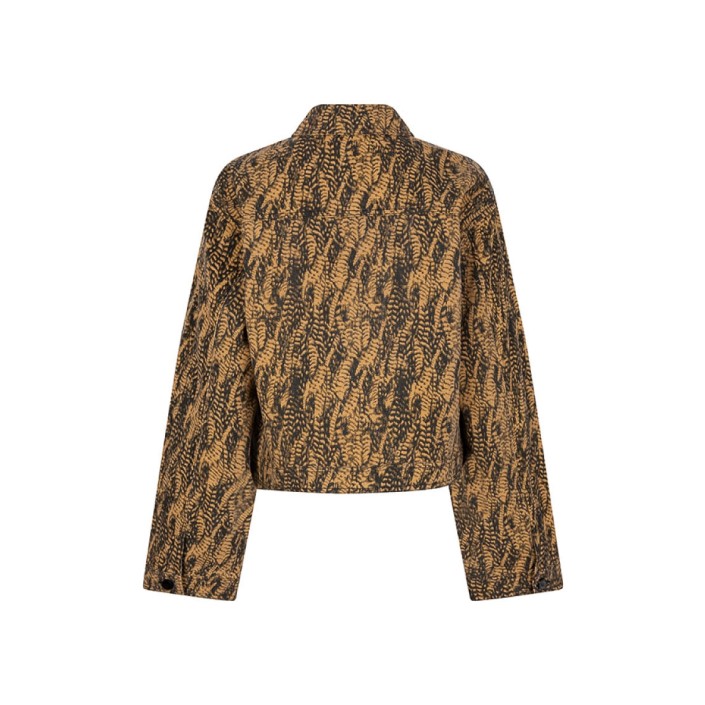 Lofty Manner Jacket Maria feathers print | Freewear Jacket Maria - www.freewear.nl - Freewear