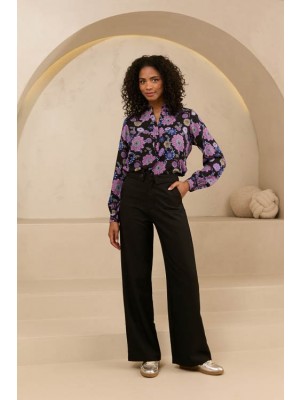 Lofty Manner Trouser Amelia zwart | Freewear Trouser Amelia - www.freewear.nl - Freewear