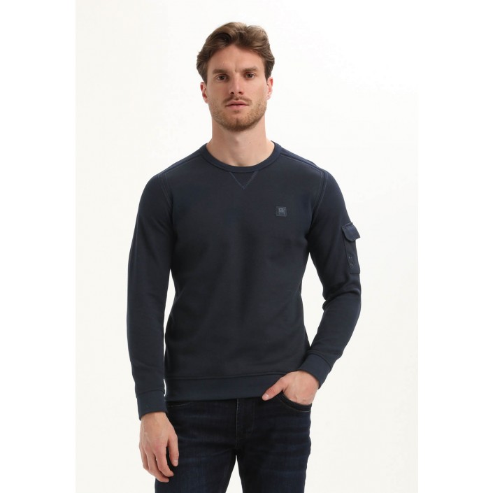 Gabbiano Sweater Gabbiano navy | Freewear Sweater Gabbiano - www.freewear.nl - Freewear