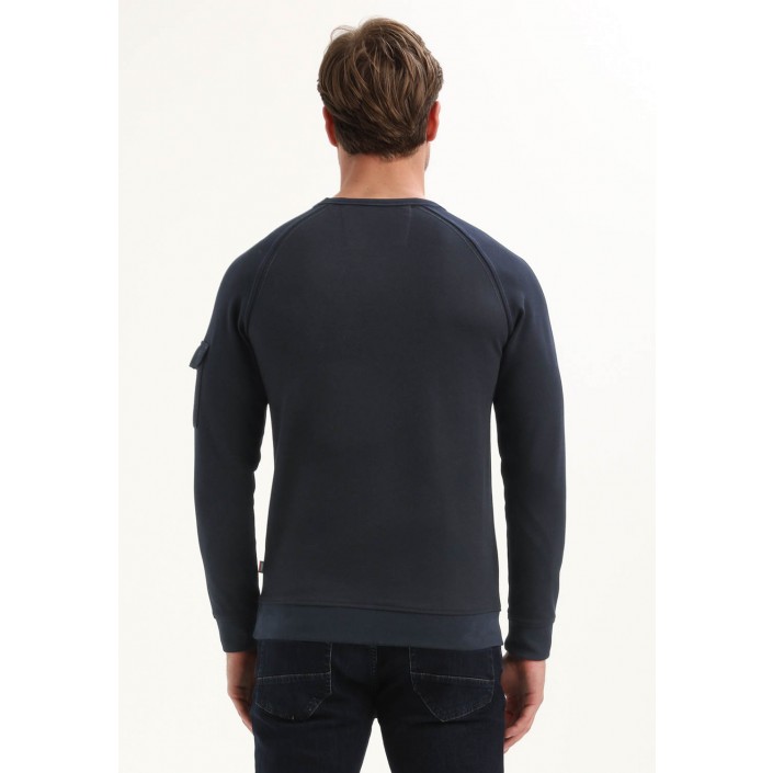 Gabbiano Sweater Gabbiano navy | Freewear Sweater Gabbiano - www.freewear.nl - Freewear