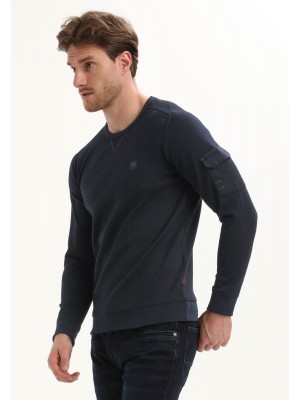 Gabbiano Sweater Gabbiano navy | Freewear Sweater Gabbiano - www.freewear.nl - Freewear