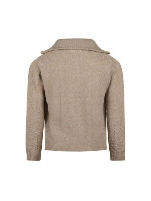 Koko Noko Ki Pullover rits taupe | Freewear Ki Pullover rits - www.freewear.nl - Freewear
