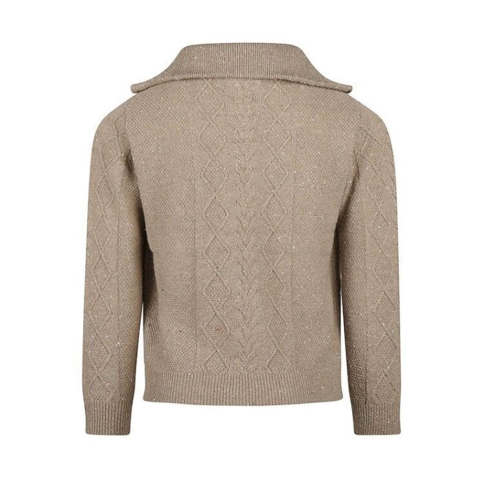 Koko Noko Ki Pullover rits taupe | Freewear Ki Pullover rits - www.freewear.nl - Freewear