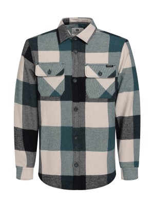 Gabbiano Overhemd ls geruit teal blue | Freewear