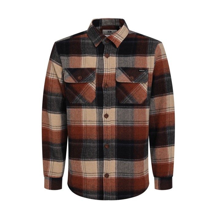 Gabbiano Overhemd ls geruit clay | Freewear Overhemd ls geruit - www.freewear.nl - Freewear
