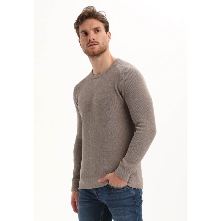 Gabbiano Knit uni taupe | Freewear Knit uni - www.freewear.nl - Freewear