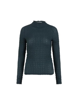 Lofty Manner Top Leona petrol green | Freewear