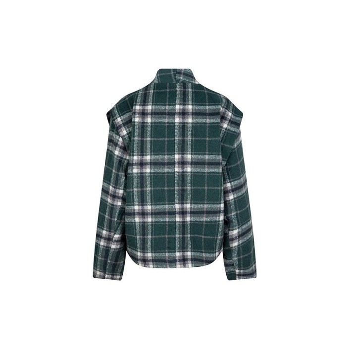 Lofty Manner Jacket River ruit petrol green | Freewear Jacket River ruit - www.freewear.nl - Freewear