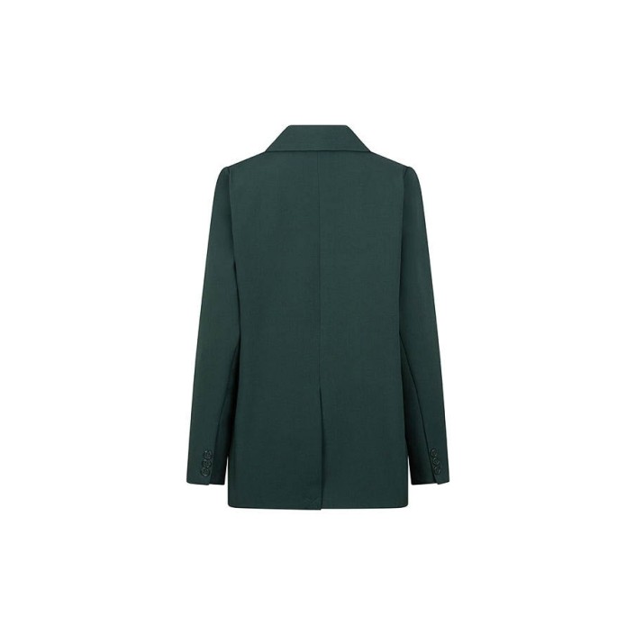 Lofty Manner Blazer Mae petrol green | Freewear Blazer Mae - www.freewear.nl - Freewear
