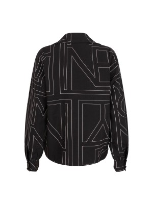 Lofty Manner Blouse Eve lofty line print | Freewear Blouse Eve - www.freewear.nl - Freewear