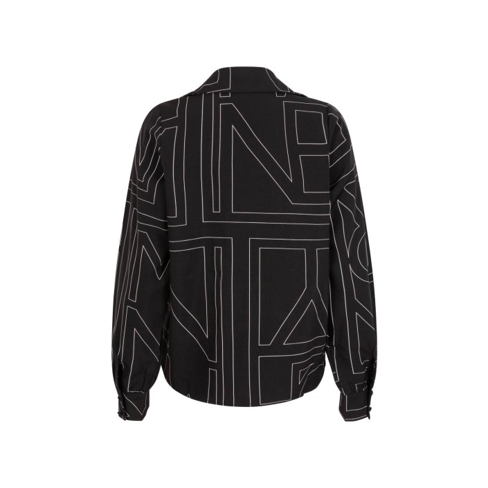 Lofty Manner Blouse Eve lofty line print | Freewear Blouse Eve - www.freewear.nl - Freewear