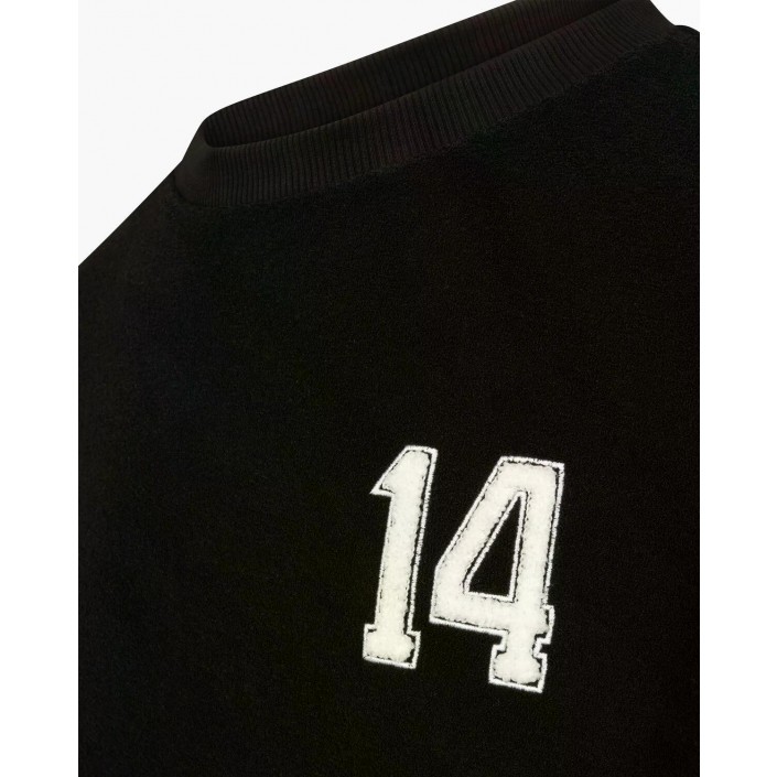 Cruyff Boucle Crewneck black | Freewear Boucle Crewneck - www.freewear.nl - Freewear