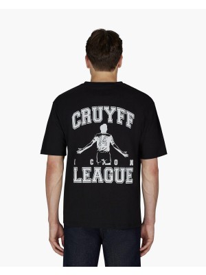 Cruyff Cruyff League Tee black | Freewear Cruyff League Tee - www.freewear.nl - Freewear
