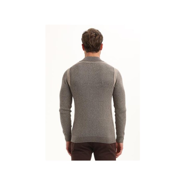 Gabbiano Knit taupe | Freewear Knit - www.freewear.nl - Freewear