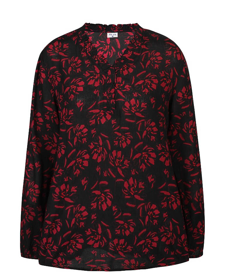 Ze-Ze (Maatje Meer) Blouse Bianca