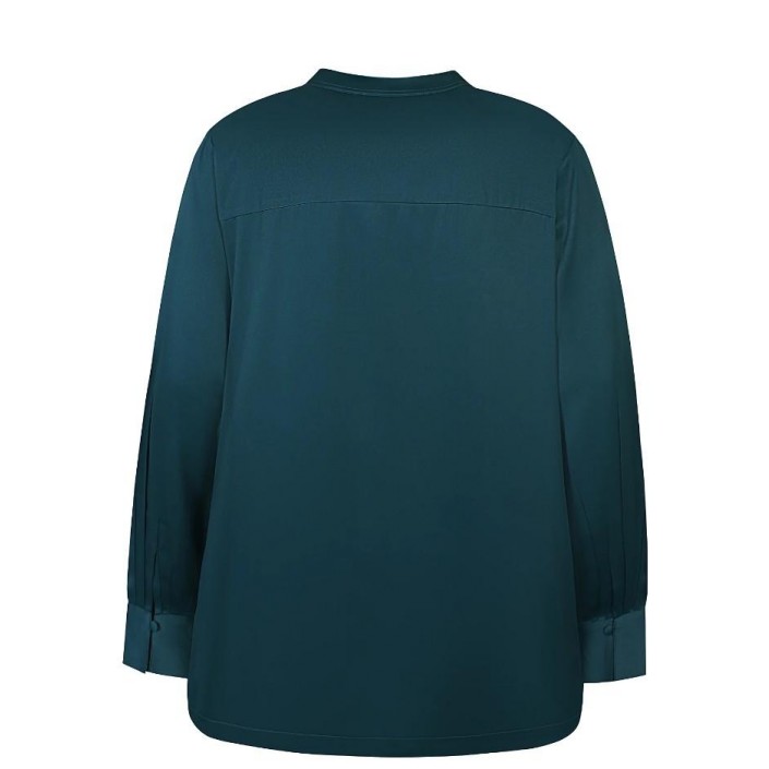 Ze-Ze Blouse Bea teal green | Freewear Blouse Bea - www.freewear.nl - Freewear