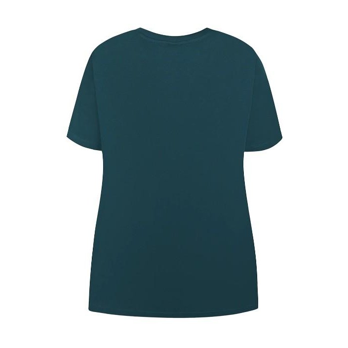 Ze-Ze T-shirt Bethany teal green | Freewear T-shirt Bethany - www.freewear.nl - Freewear