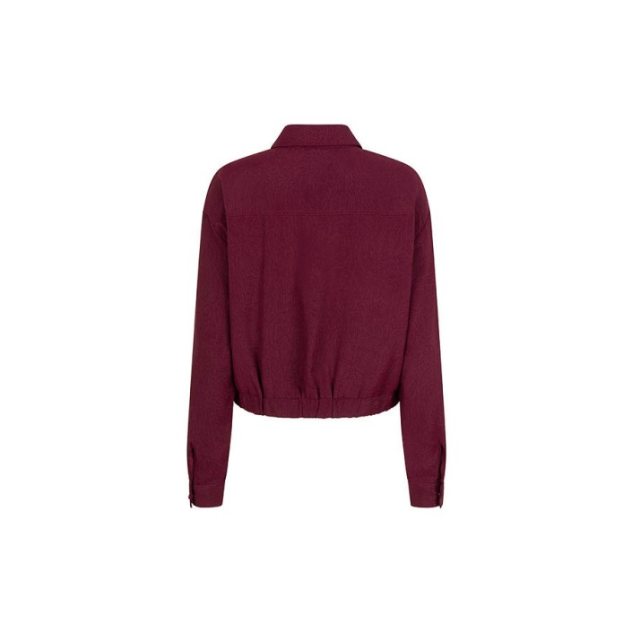 Lofty Manner Blouse Astrid burgundy red | Freewear Blouse Astrid - www.freewear.nl - Freewear