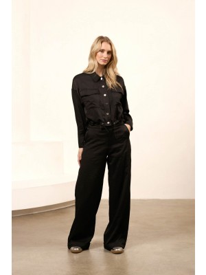 Lofty Manner Blouse Tilde black | Freewear Blouse Tilde - www.freewear.nl - Freewear