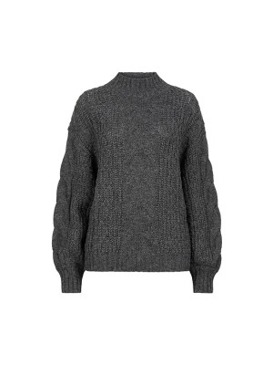 Lofty Manner Sweater Dagmar grijs | Freewear Sweater Dagmar - www.freewear.nl - Freewear