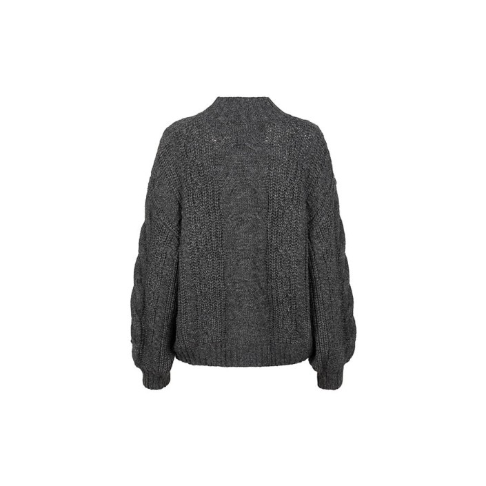 Lofty Manner Sweater Dagmar grijs | Freewear Sweater Dagmar - www.freewear.nl - Freewear